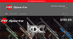 Desktop Screenshot of pbsports.com